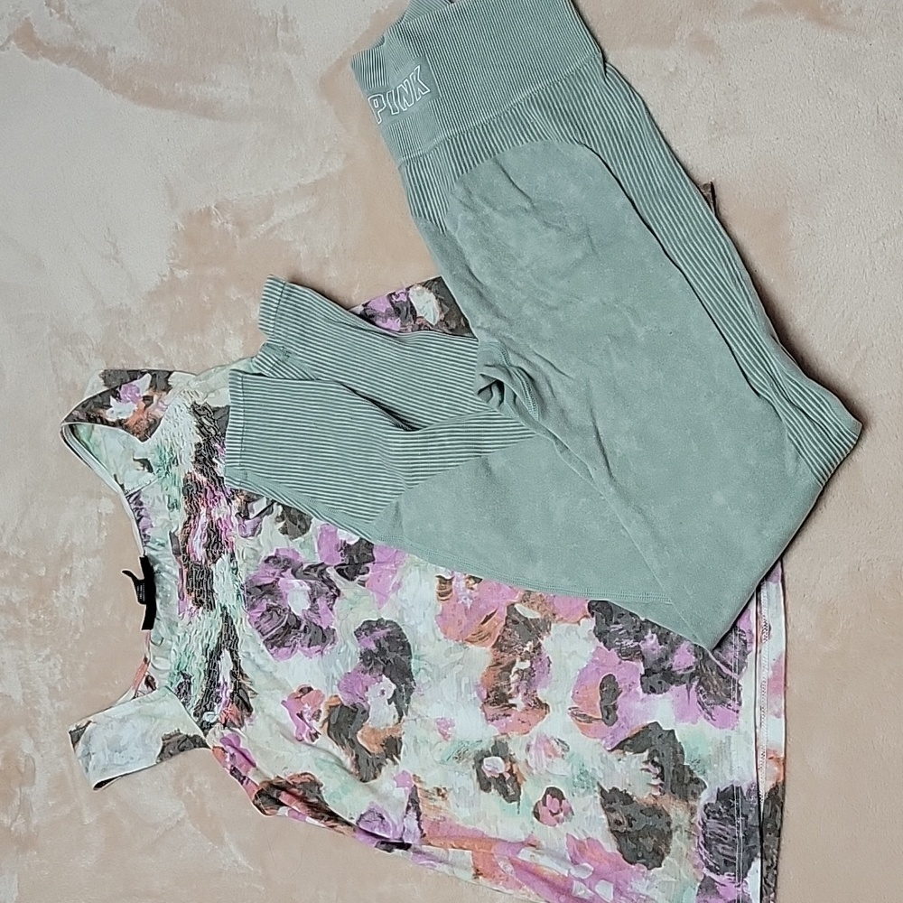 Bundle top and leggings